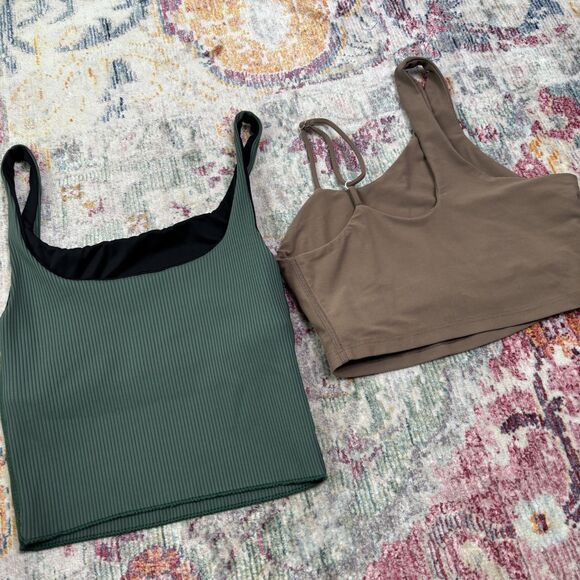 Carbon38 Cropped Tank Set - Picture 3 of 3